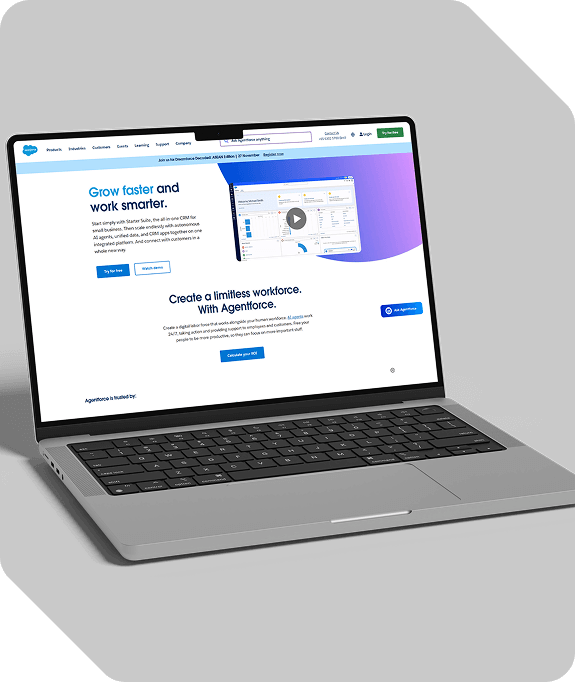 The World’s #1 CRM Platform — Customized for Your Business.